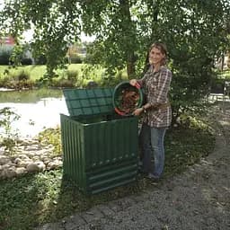 Компостер садовий Graf Eko-King 600 л зелений з аксесуарами PRO (627001PRO) - мініатюра 9