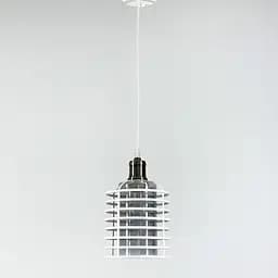 Підвіс в стилі Лофт у білому корпусі Line.F Колір плафона Янтарний