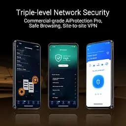 Маршрутизатор Asus TUF-BE3600 BE3600, 4xGE LAN, 2,5xGE WAN, 1xUSB3.2, MESH - мініатюра 7