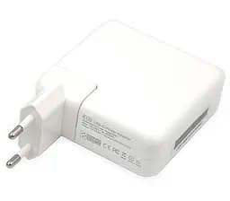Блок живлення для ноутбуків PowerPlant APPLE 220V, 20V 61W (USB Type-C)