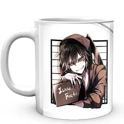 Кружка GeekLand Ангел кровопролития Satsuriku no Tenshi Зак и Рейчел магшоты с именами SNT 02.006 330 мл белая