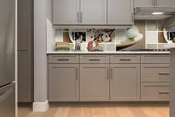 Кухонний фартух Happy Pocket Охра 02 самоклеючий наклейка ПВХ колаж пісок текстура беж 65х250 см Z180330 - мініатюра 4