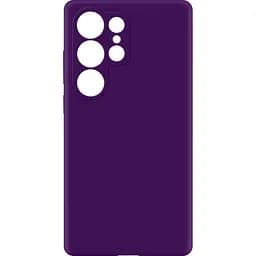 Чохол Make Samsung S25 Ultra Silicone Deep Purple