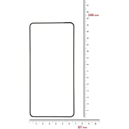 Захисне скло BeCover для Huawei P40 Black (704830) - мініатюра 3