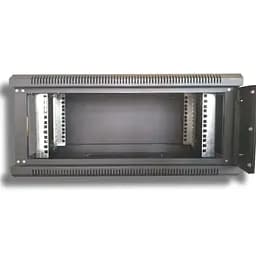 Шафа настінна Hypernet 4U 19" 600 x 350 мм чорна (WMNC-35-4U-FLAT-BLACK) - мініатюра 2