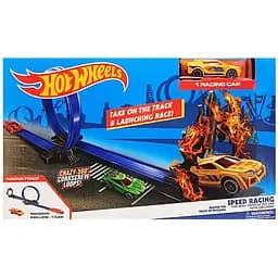 Игровой набор Автотрек "Crazy racing 360" MS35(Yellow) 1 машинка в комплекте