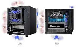 Корпус ALmordor Solar 210 SFF Silver (ALS210SFFSL) Без БП - мініатюра 5
