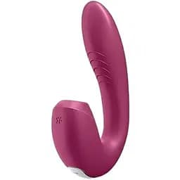 Вакуумный смарт вибратор Satisfyer Sunray вакуумный вибратор Червоний