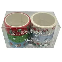 Набір декоративний скотч "Merry Christmas" Bambi XM-JD2273-2, 1,5 см x 2 м