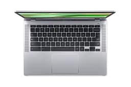 Ноутбук Acer Chromebook CB314-4H 14' FHD IPS, Intel C N100, 8GB, F128GB, UMA, ChromeOS, сріблястий (NX.KNBEU.001) - мініатюра 6
