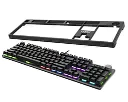 Клавіатура MSI FORGE GK320 UA Red Switches Black (S11-04UA227-HH9) - мініатюра 4