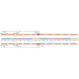 Шнур Sunline PE-Jigger ULT 200 м ( мulticolor) 1.7/0.225 мм 30 lb/13.0 кг - мініатюра 3