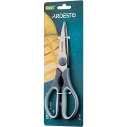 Ножиці кухонні Ardesto Fresh, 21 см, сірий із блакитним (AR2121GT) - мініатюра 3
