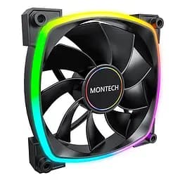 Корпусный вентилятор 140MM RX140 PWM BLACK MONTECH