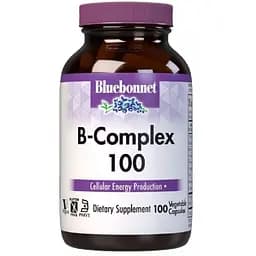 В-комплекс 100 Bluebonnet Nutrition 100 вегетарианских капсул