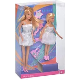 Игровой набор Кукла с дочкой Bambi DEFA 8126 с аксессуарами Белый