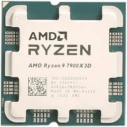 Процессор AMD Ryzen 9 7900X3D (100-100000909WOF) (Socket AM5, 24T, 5.6 ГГц, Box) Б/у