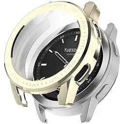 Захисний чохол Tamister для смартгодинника Xiaomi Mi Watch Color 2 з плівкою вінтажне золото