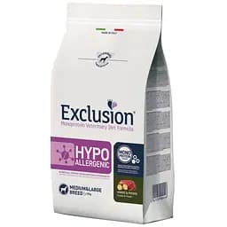 Корм Exclusion Hypoallergenic Medium & Large Breed з кониною для середніх та великих порід собак з харчовою алергією 12 кг