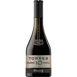 Бренді Torres Bourbon Barrel 10 yo 38% 0.7 л у подарунковій упаковці - мініатюра 2