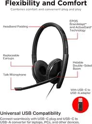 Гарнітура Lenovo Wired ANC Headset Gen 2 (Teams) - мініатюра 2