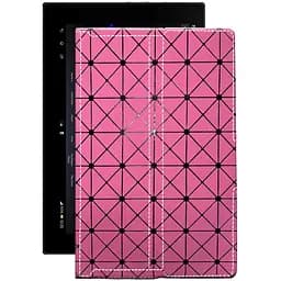 Чохол StatusCASE з екошкіри для планшету Sony Xperia Tablet Z2 SGP512 Рожевий ромб