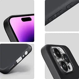 Силіконовий чохол BeCover для Apple iPhone 16 Pro Max Black (712280) - мініатюра 4