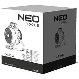 Тепловентилятор Neo Tools 2,4 кВт (90-071) цифрове регулювання - мініатюра 6