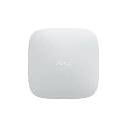 Интеллектуальная централь Ajax Hub 2 Plus белая с WiFi, 2G, 3G, 4G, Ethernet, поддержкой датчиков с фотоверификацией (26-00035)