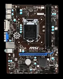 Материнська плата MSI H81M-P33 LGA 1150 (H81M-P33) Б/В - мініатюра 1