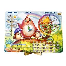 Розвиваюча гра Календар - 2 "Пташка" Ubumblebees (ПСД260) PSD260 ENG