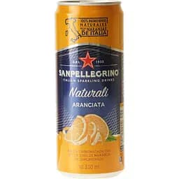 Соковмісний газований напій SanPellegrino Aranciata 330 мл