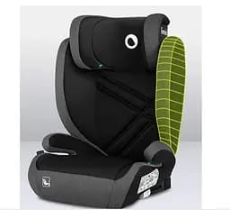 Автокрісло Lionelo Hugo I-Size Black Grey, 15-36 кг, сіре (LO-HUGO I-SIZE BLACK GREY) - мініатюра 6