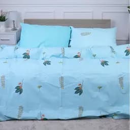 Комплект постельного белья MirSon Ranforce Elite 17-4736 Green leaves 160 х 220 см