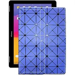 Чехол StatusCASE из экокожи для планшета Prestigio Wize PMT3771 3G Синий ромб