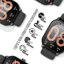 Гідрогелева плівка на годинники Amazfit Watch Pop 3S ArmorStandart захисна плівка для смарт годинників прозора (ARM72009) - мініатюра 2