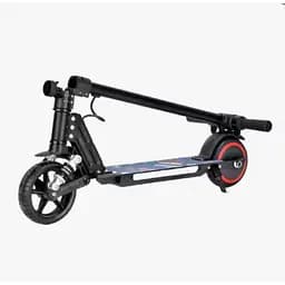 Дитячий Електросамокат E-Scooter ES3 LED + амортизатор Чорний - мініатюра 6