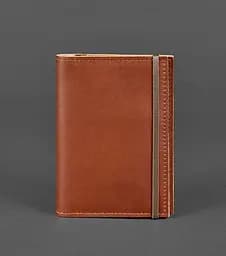 Кожаная обложка для паспорта 2.0 светло-коричневая