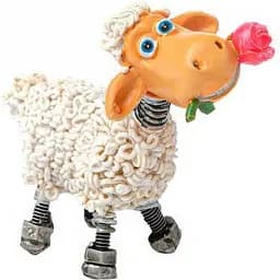 Декоративна фігурка Lefard Овечка 8х7х3 см (450-420)
