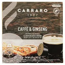 Кава в капсулах Carraro Dolce Gusto Caffe & Ginseng, 16 капсул