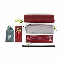 Намет двомісний Naturehike Cloud Up 2 (NH17T001-T) сірий - мініатюра 4