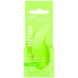 Бальзам-маска для губ Bielenda Lip Care Sleeping Mask Melon Bomb 2 в 1, 10 г