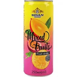 Напій Bisan 30% fruit juice drink Mixed Fruit 250 мл 