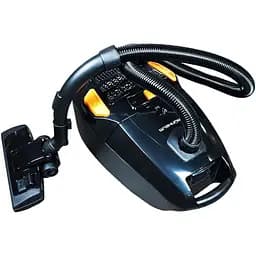 Пылесос Grunhelm GVCM244BO ECO Power с мешком чернооранжевый (134292)