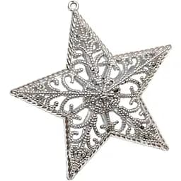 Ялинкова іграшка Зірка Sun Fai 13 см пластик в асортименті (000494-1)