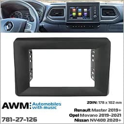 Перехідна рамка Renault Master, Opel Movano, Nissan NV400 AWM 781-27-126 - мініатюра 5