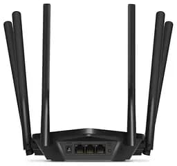 Роутер Mercusys MR50G Wi-Fi 802.11b/g/n/a 1900Mb 2 LAN 10/100/1000Mb режим точки доступу швидке налаштування безпеки - мініатюра 2