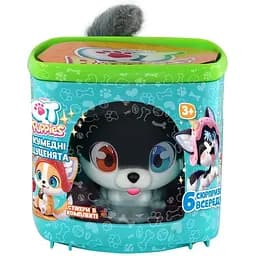 Дитячий ігровий набір Цуценя Кукі QT Puppies 451000-2 фігурка, будиночок, аксесуари