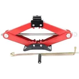 Домкрат ромбовий CarLife 2 т 120 мм - 413 мм гумова подушка