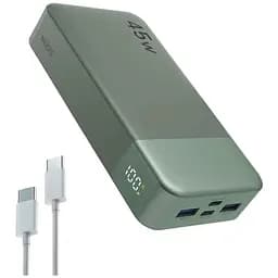 Портативное зарядное устройство Nobis емкостью 2000 мАч мощностью 45 Вт быстрая зарядка